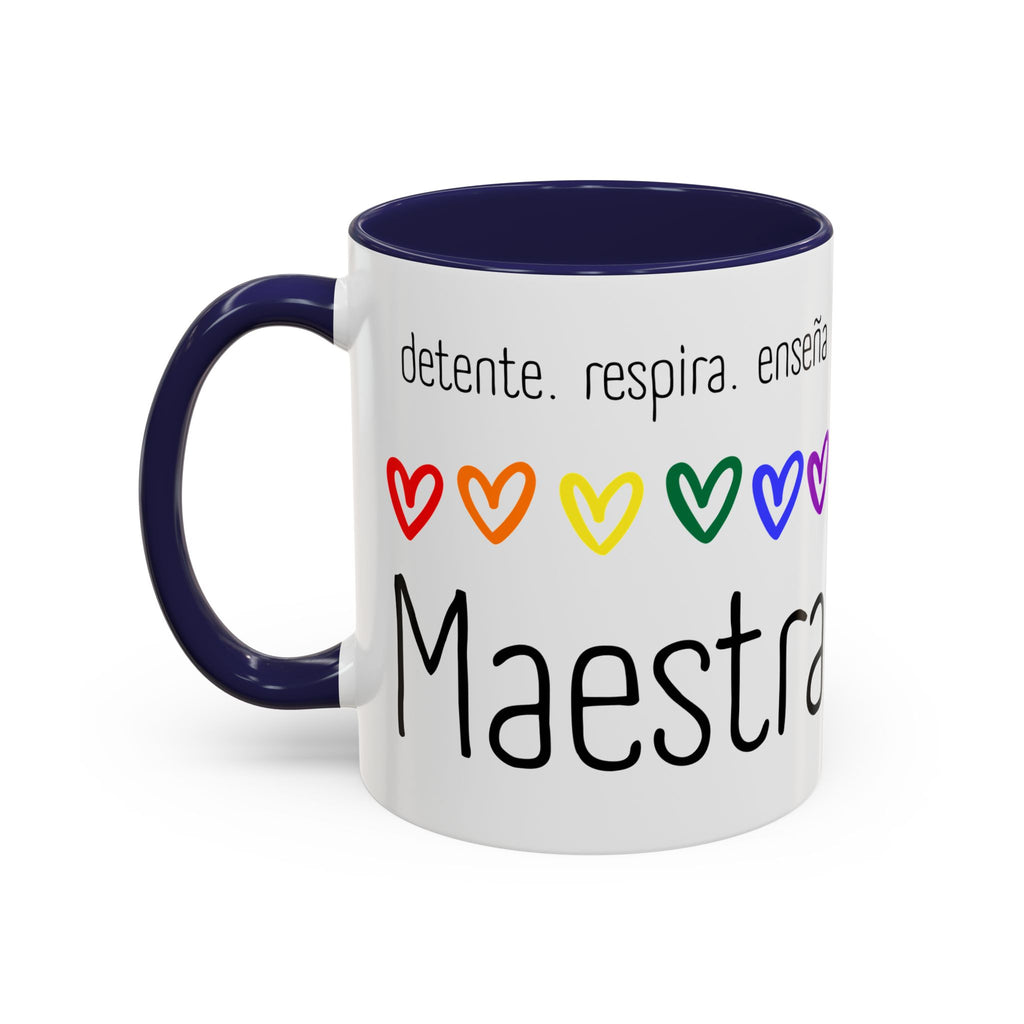 Maestra de corazón - taza de cerámica - Back to School