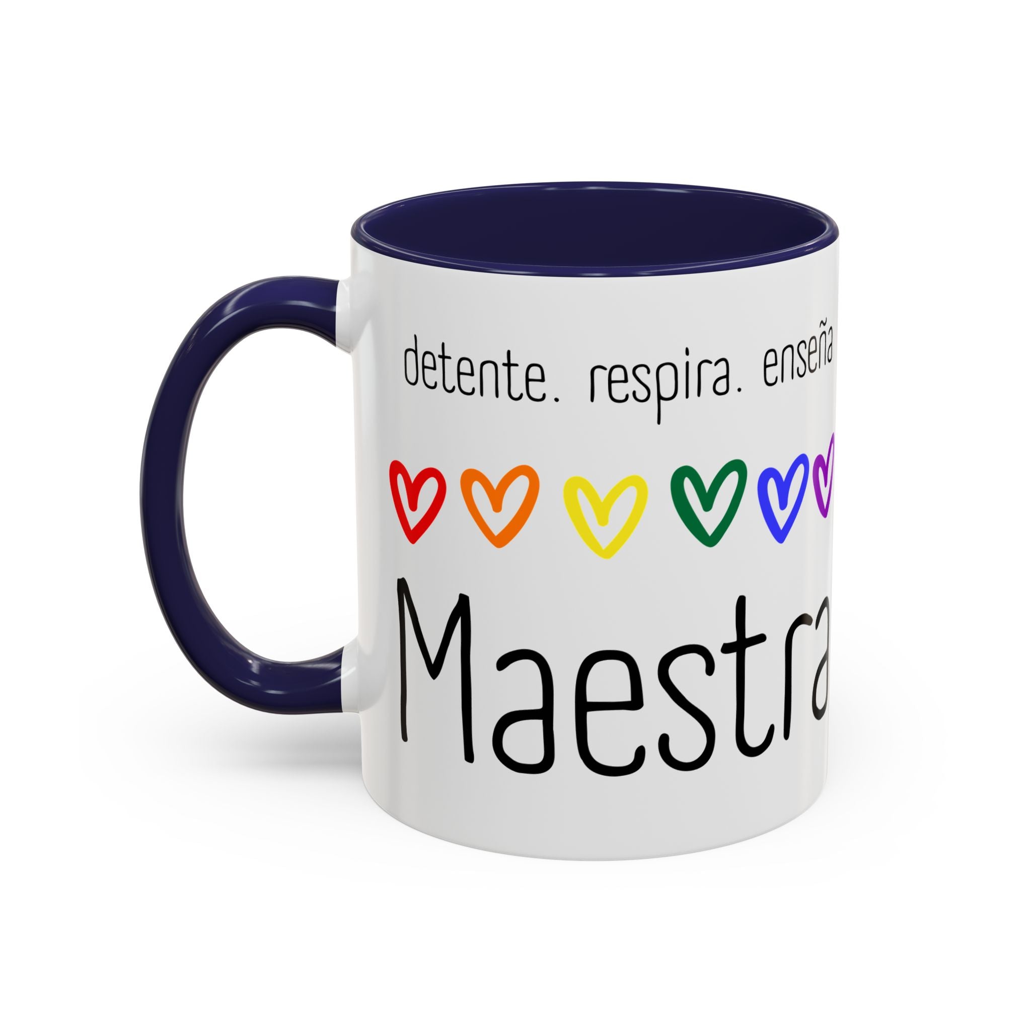 Maestra de corazón - taza de cerámica - Back to School
