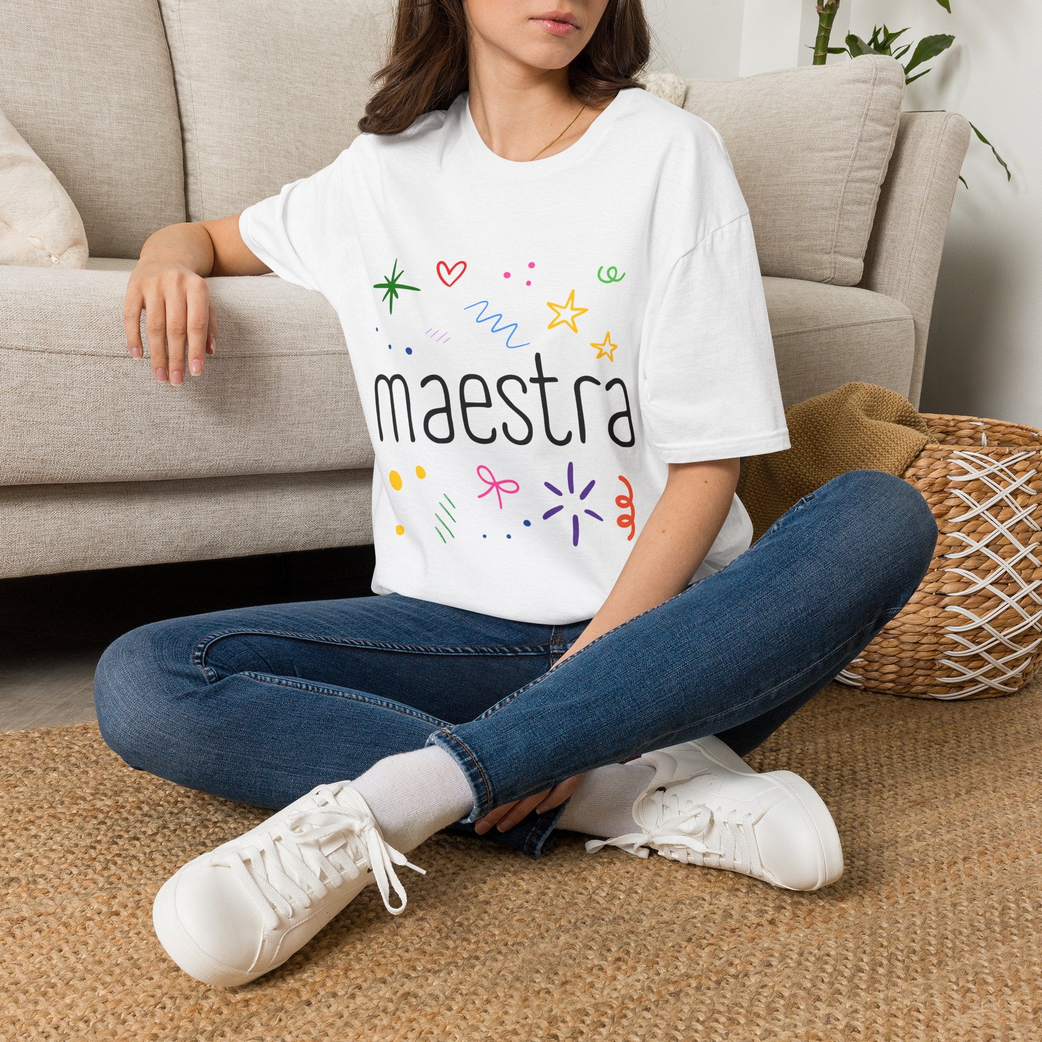 Maestra Confetti - T shirt - Back to school