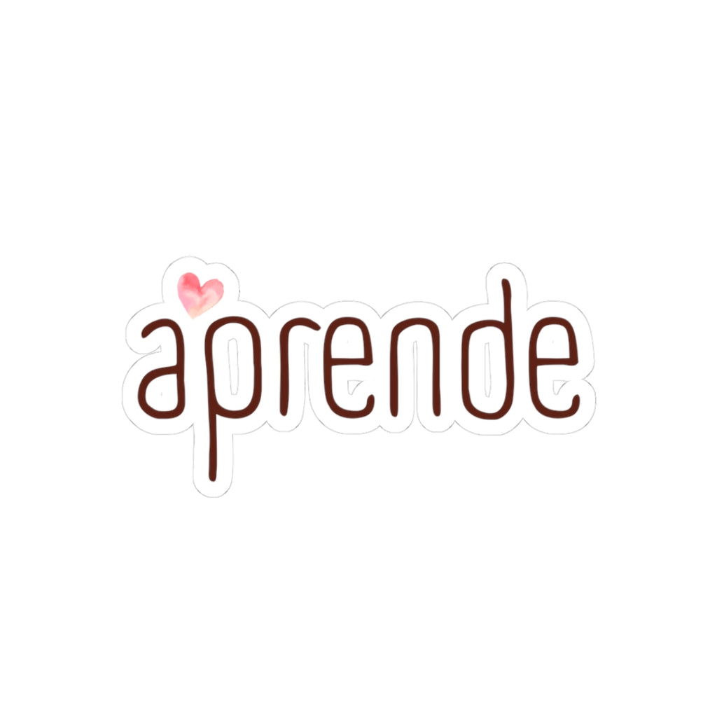 Aprende - Heart Sticker
