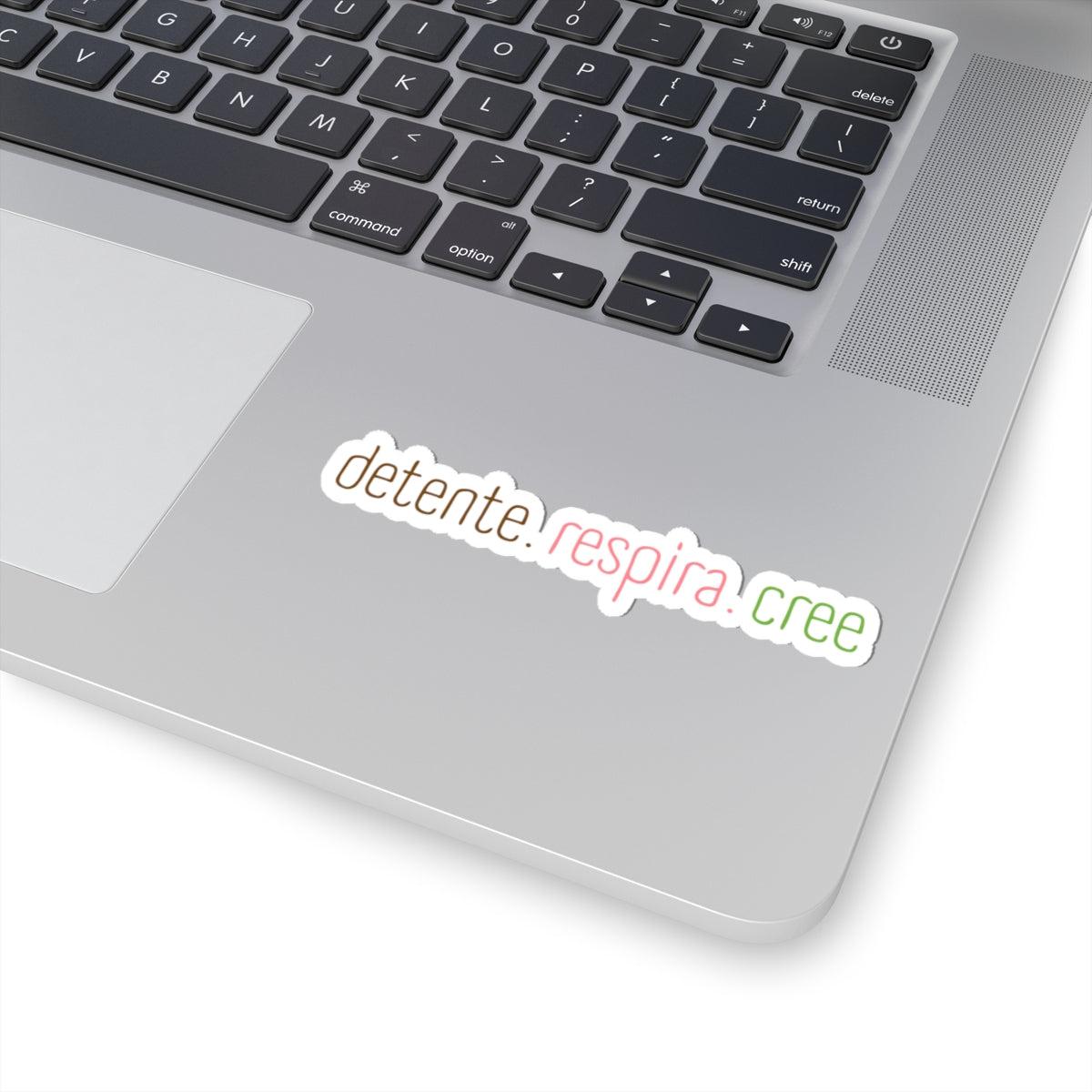 Detente. Respira. Cree. -Sticker - Frase Positiva
