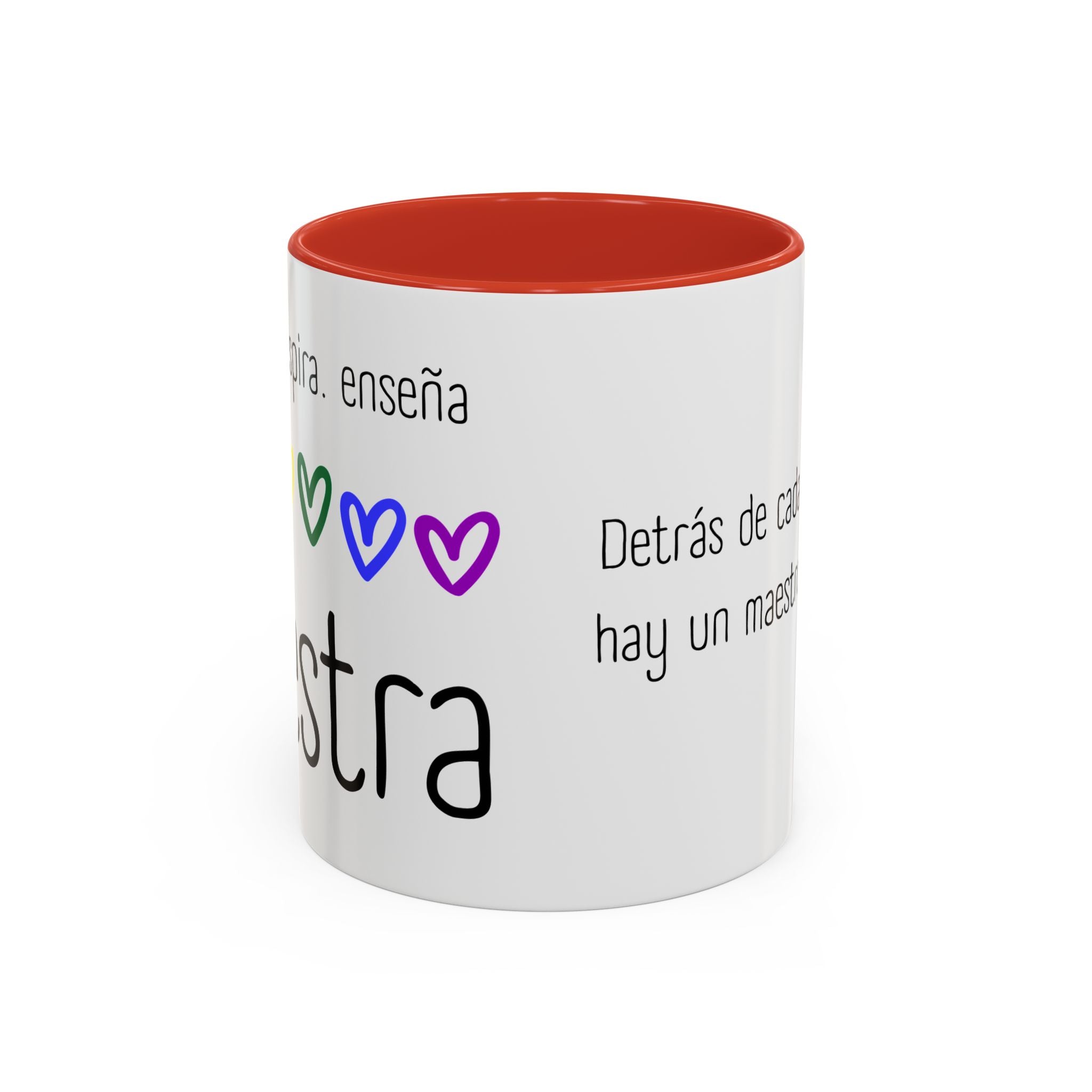Maestra de corazón - taza de cerámica - Back to School