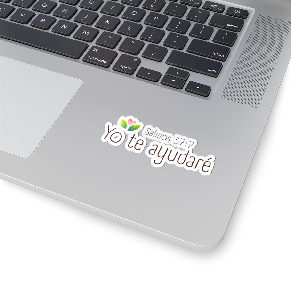 Yo te ayudaré - Sticker - Salmos 37:7 Verso Biblia
