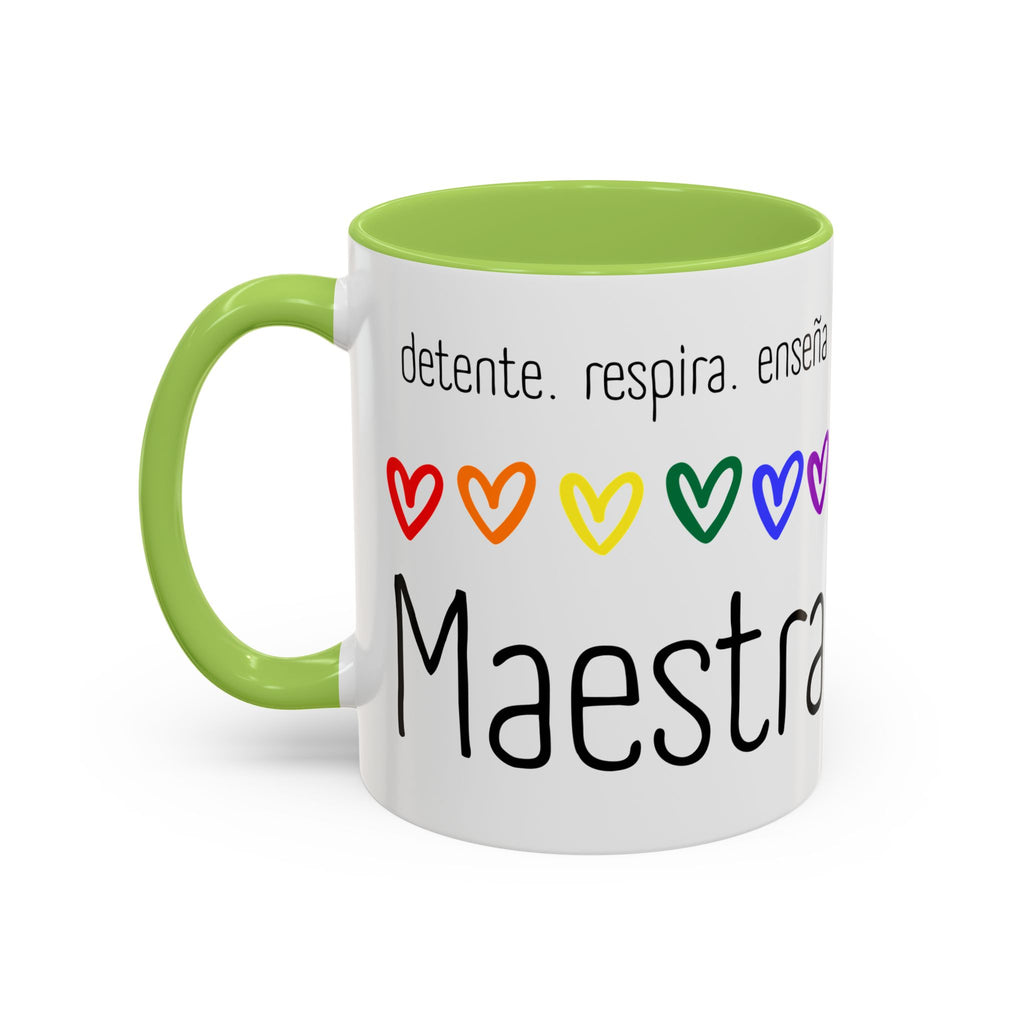 Maestra de corazón - taza de cerámica - Back to School