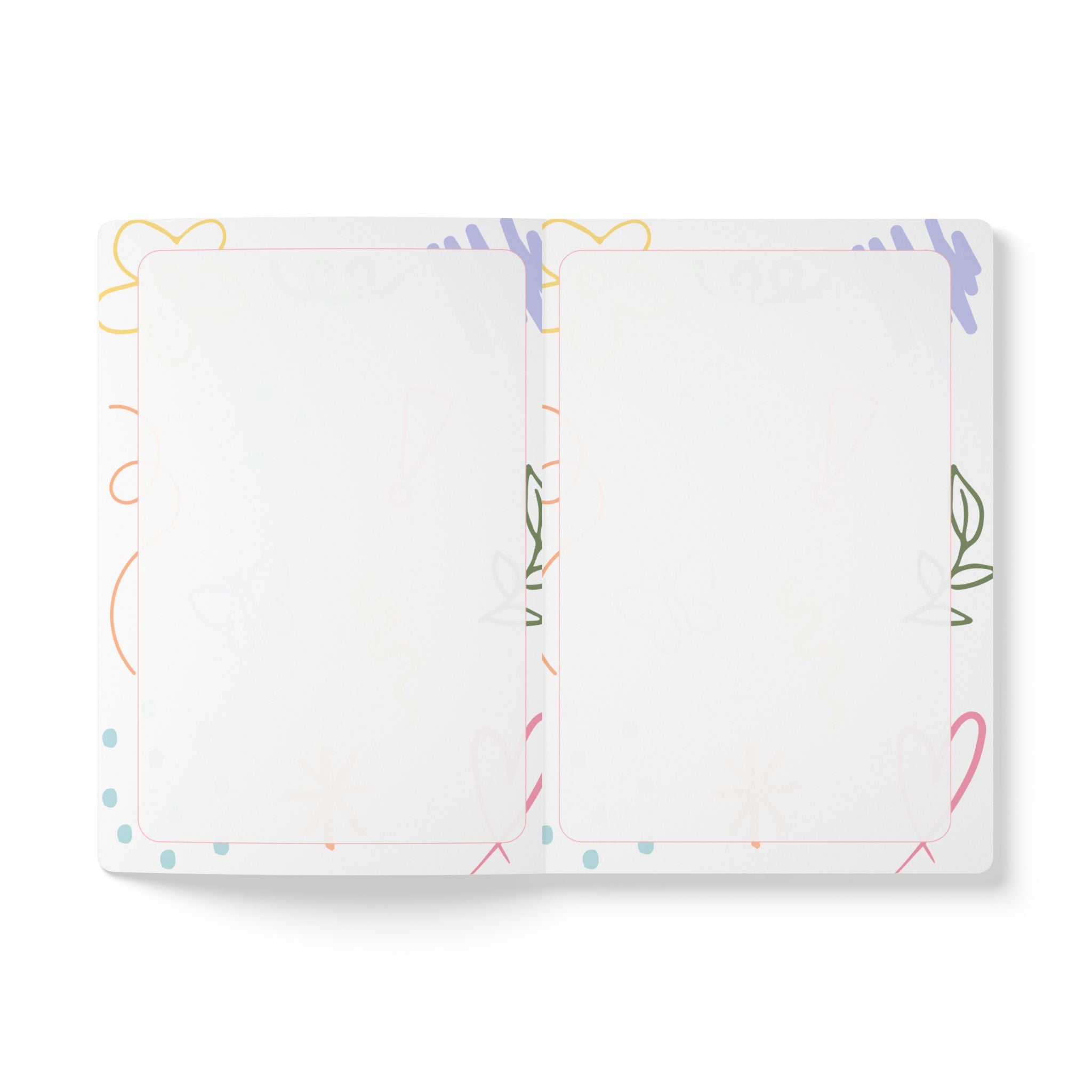 Libreta Confetti Pastel - "Todo va a estar bien" - Tapa Blanda 5" x 8" 100 hojas