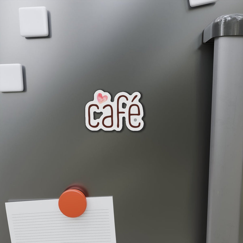 Café - Magnet/ Iman - Frase Positiva - Papeles Verdes
