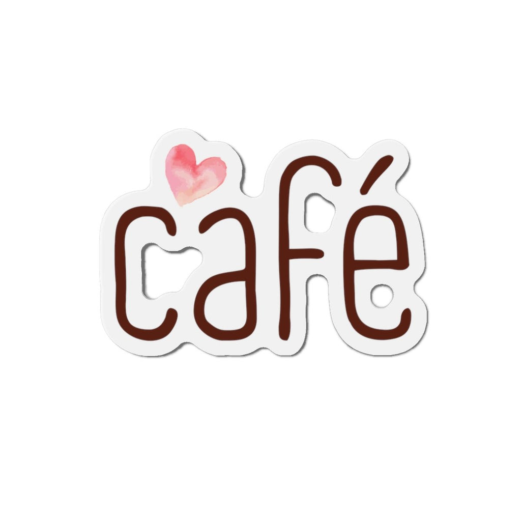 Café - Magnet/ Iman - Frase Positiva - Papeles Verdes