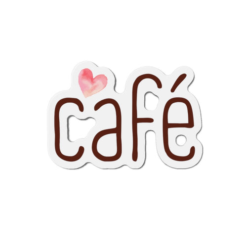 Café - Magnet/ Iman - Frase Positiva - Papeles Verdes
