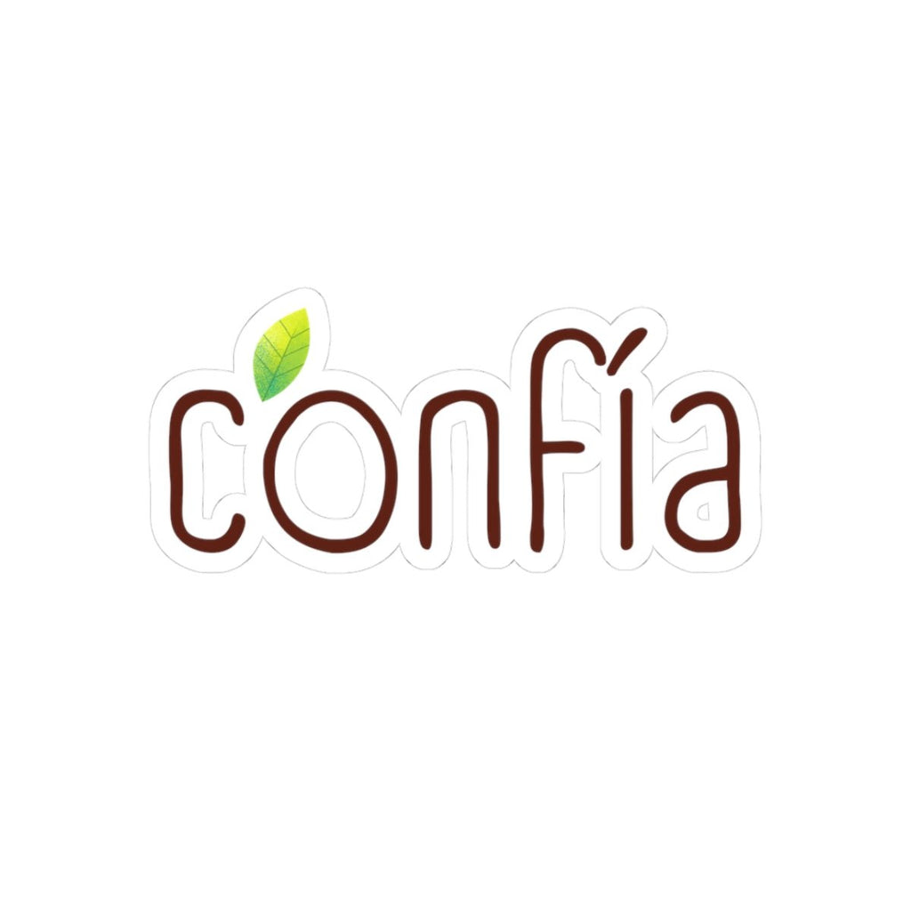 Confía - Sticker - Positivo - Papeles Verdes