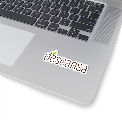 Descansa - Sticker - Bienestar Positivo - Papeles Verdes