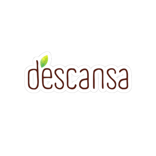 Descansa - Sticker - Bienestar Positivo - Papeles Verdes