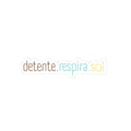 Detente. Respira. Sol. Vinyl Kiss-Cut Sticker — Calming Spanish Wellness Decal - Papeles Verdes
