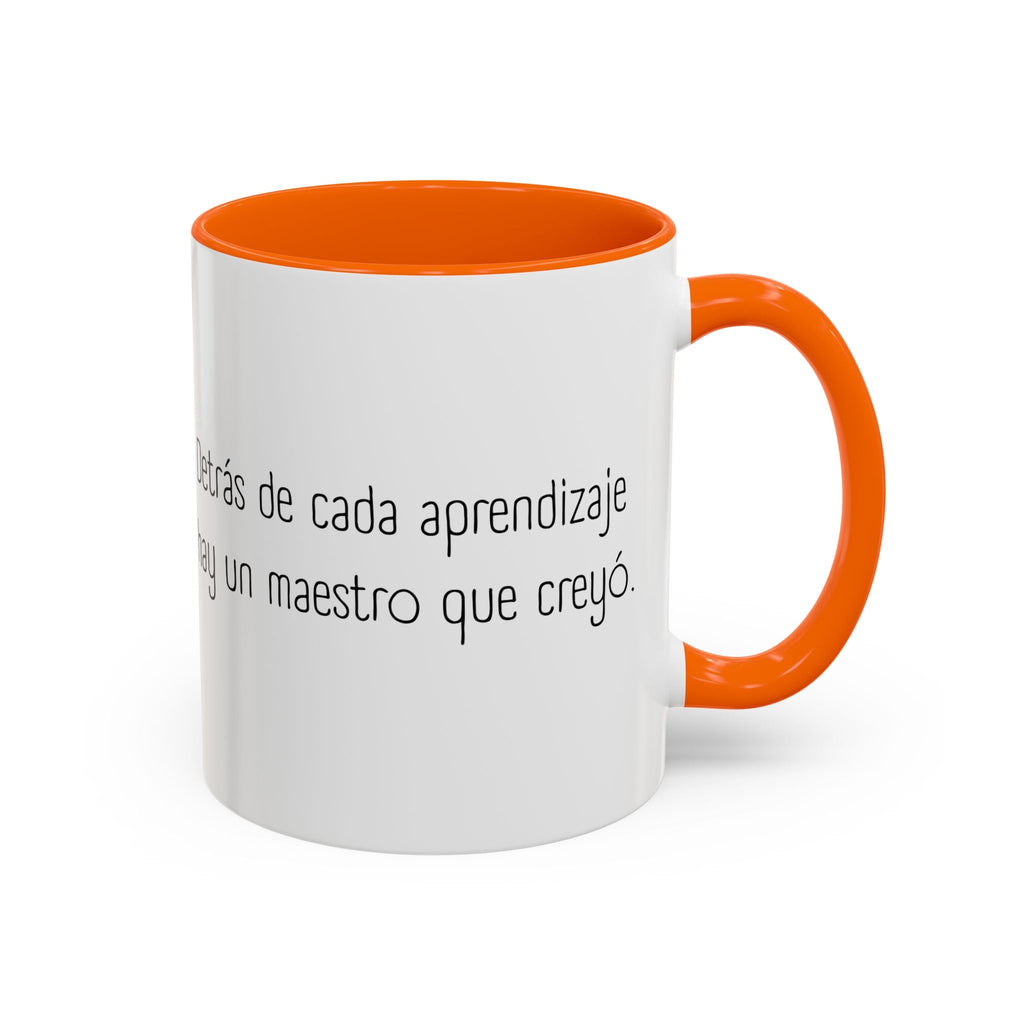 Maestra de corazón - taza de cerámica - Back to School - Papeles Verdes