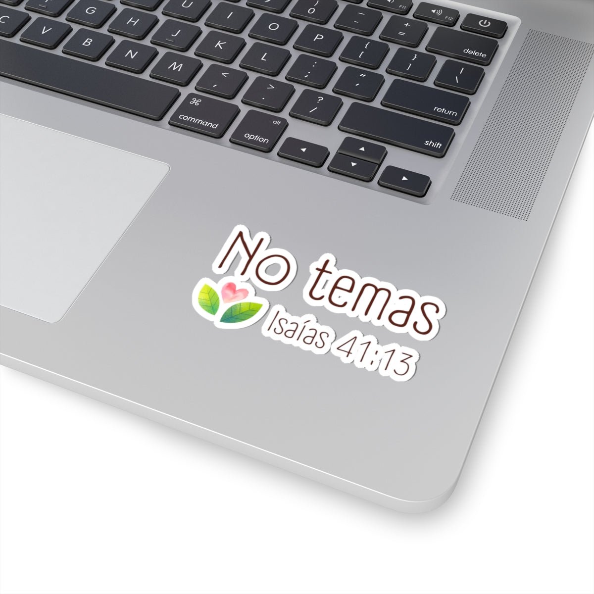 No temas - Isaiah 41:13 Christian Sticker - Papeles Verdes
