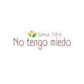 No Tengo Miedo Sticker — "Salmos 118:6" Christian Sticker - Papeles Verdes
