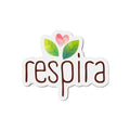 Respira - Iman/Magnet - Frase Positiva - Papeles Verdes