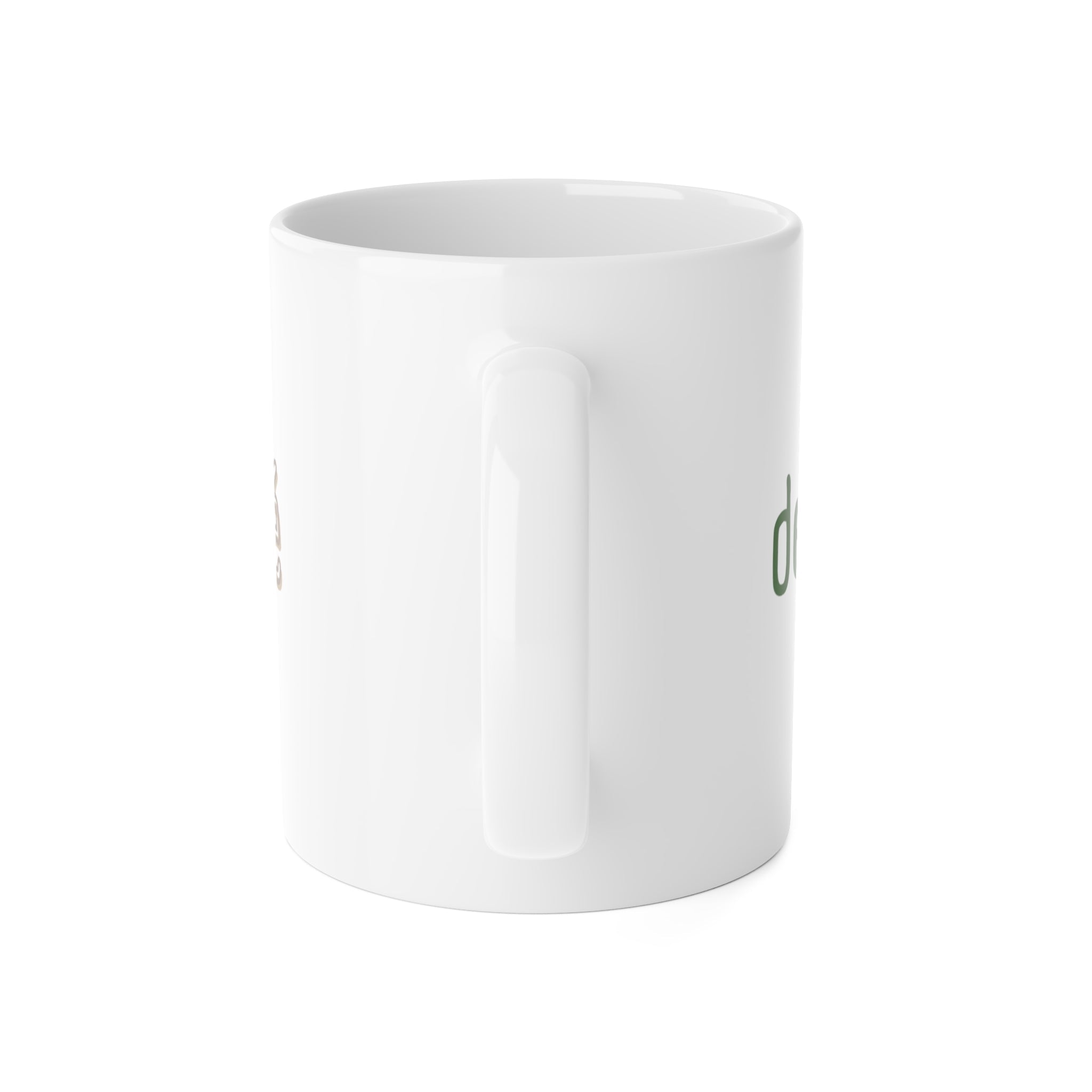 Taza de cerámica Detente. Respira. Café — Spanish Relaxation 11oz Ceramic Mug - Papeles Verdes