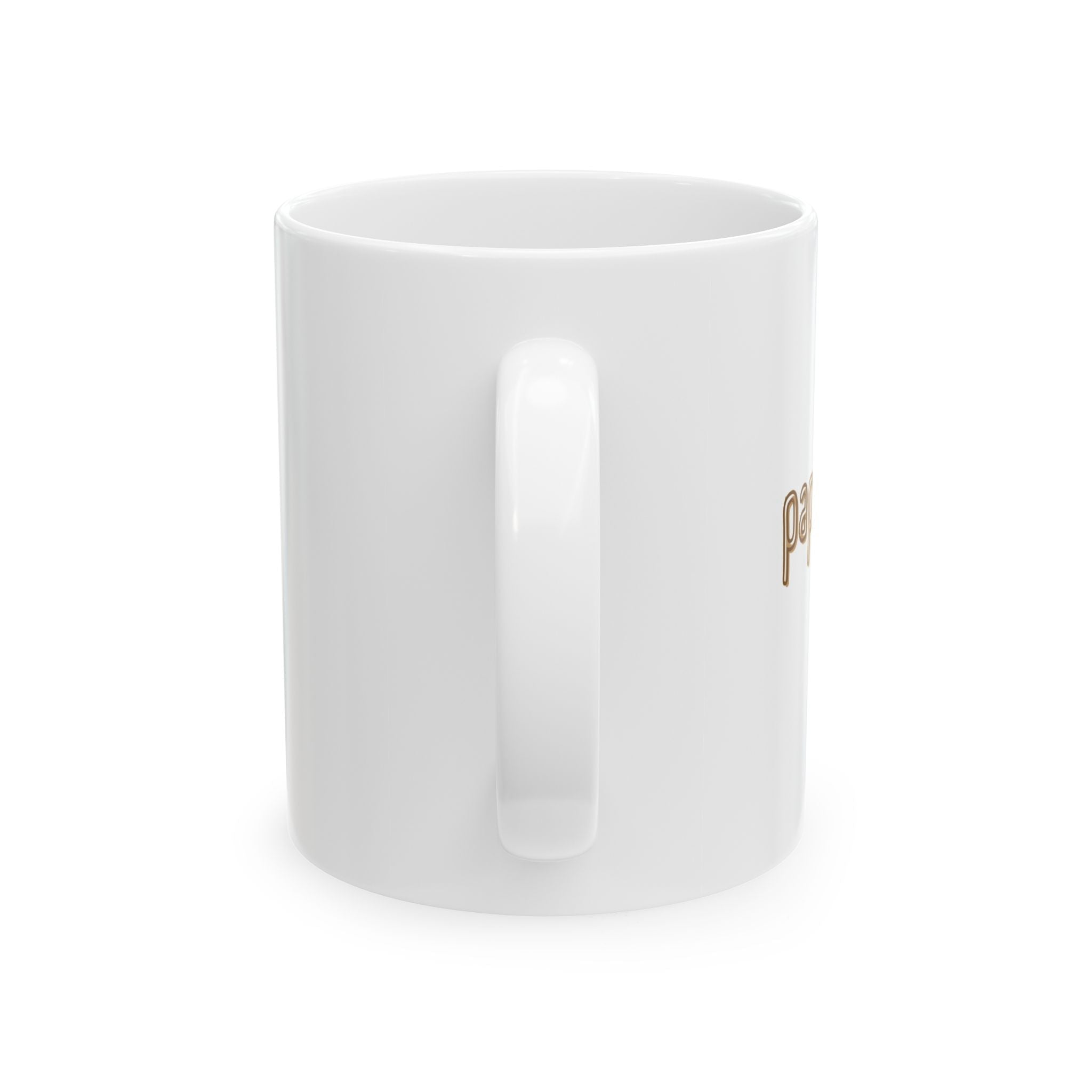 Taza de cerámica PAPA cuida y protege, (11oz, 15oz) Ceramic Mug - Papeles Verdes