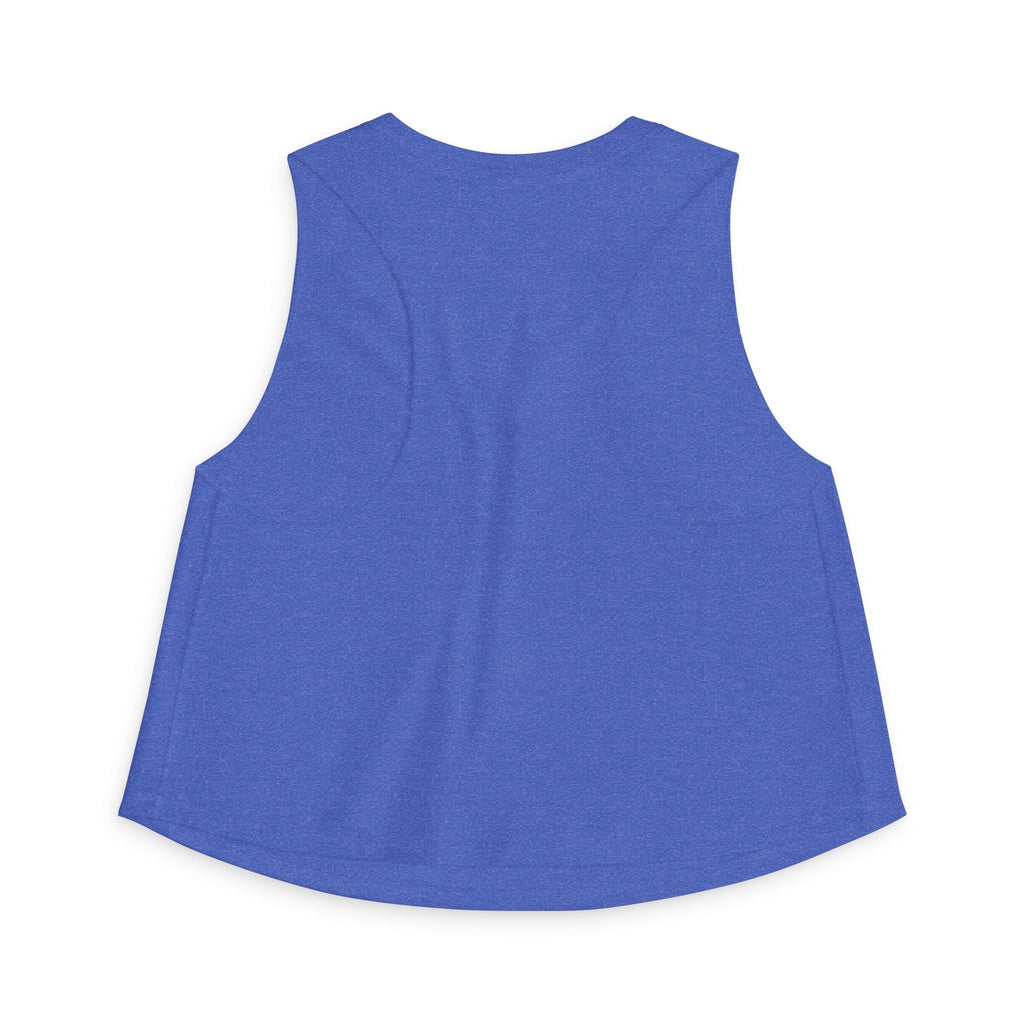 Women's Crop Top — "Hija del Mar y el Sol" Tropical Sun & Waves Tank - Papeles Verdes