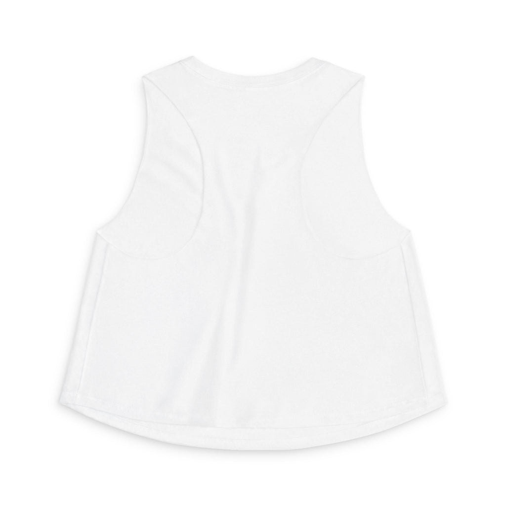 Women's Crop Top — "Hija del Mar y el Sol" Tropical Sun & Waves Tank - Papeles Verdes