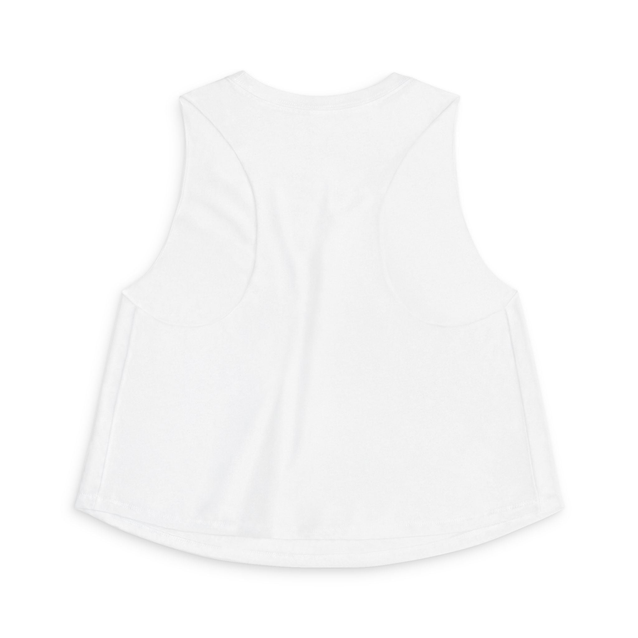 Women's Crop Top — "Hija del Mar y el Sol" Tropical Sun & Waves Tank - Papeles Verdes