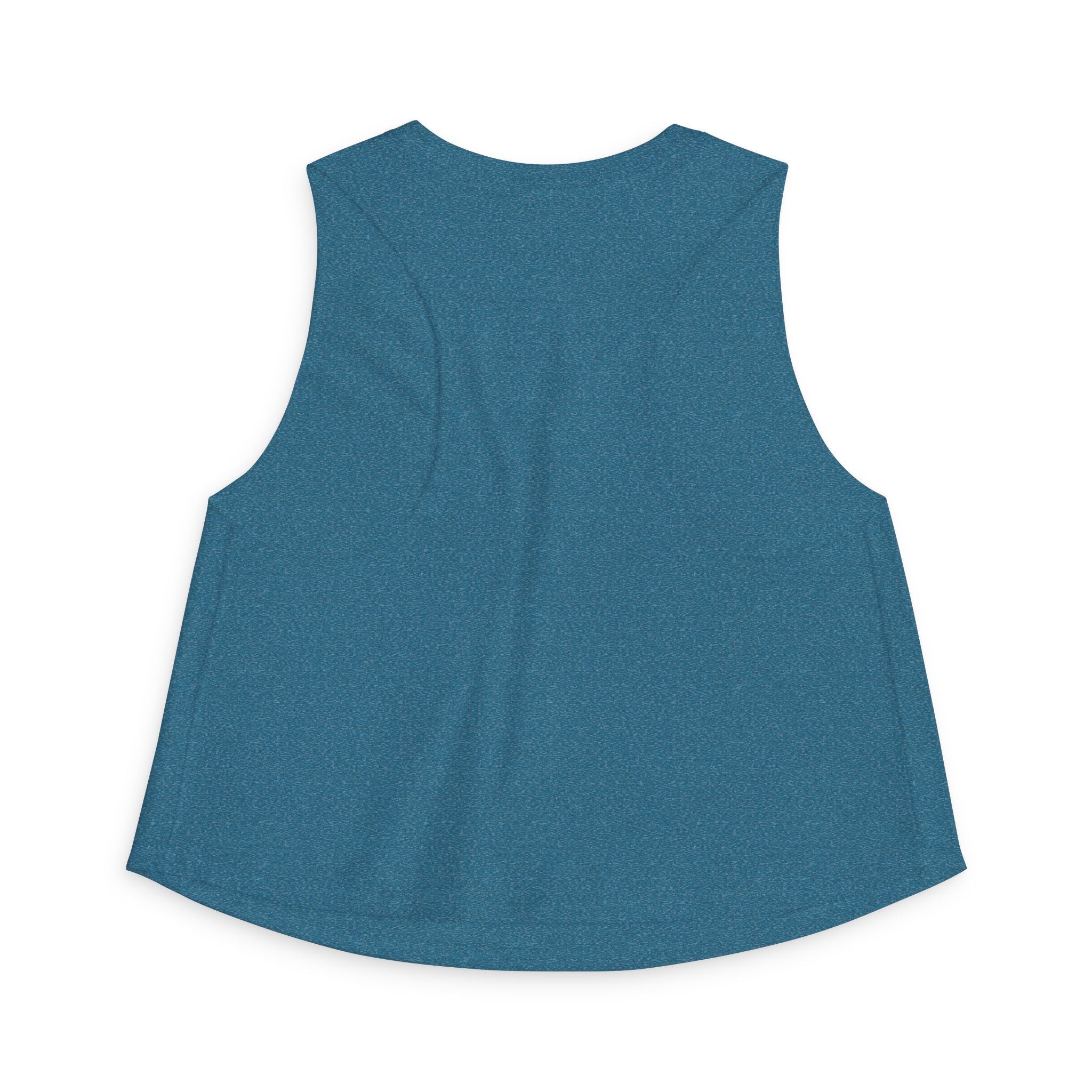 Women's Crop Top — "Hija del Mar y el Sol" Tropical Sun & Waves Tank - Papeles Verdes